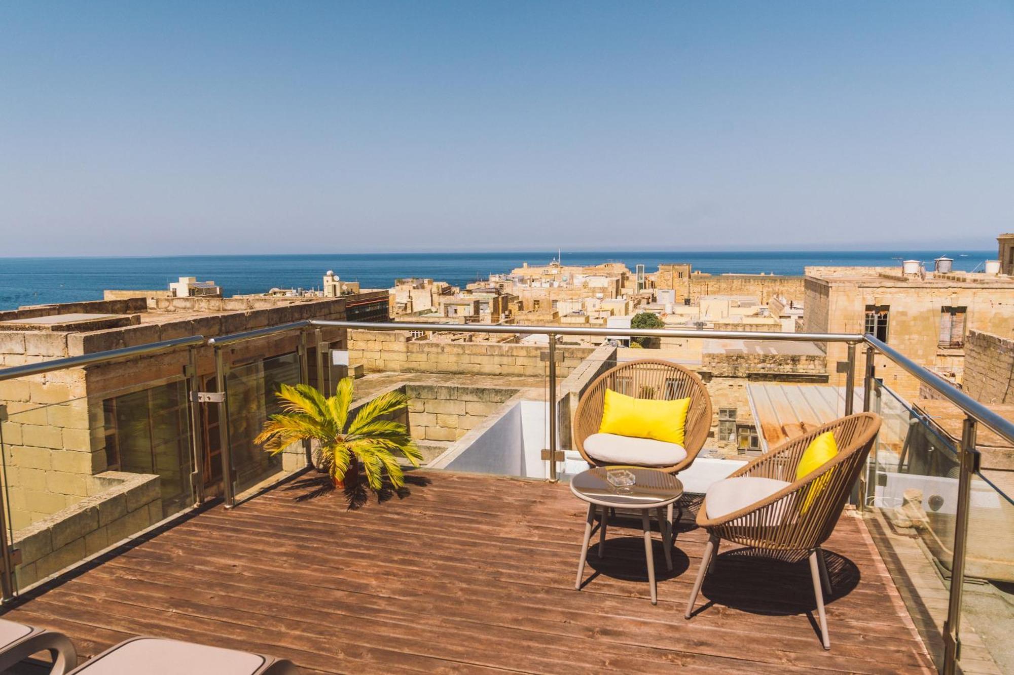 Vallettastay Skyline Sea View Studio المظهر الخارجي الصورة
