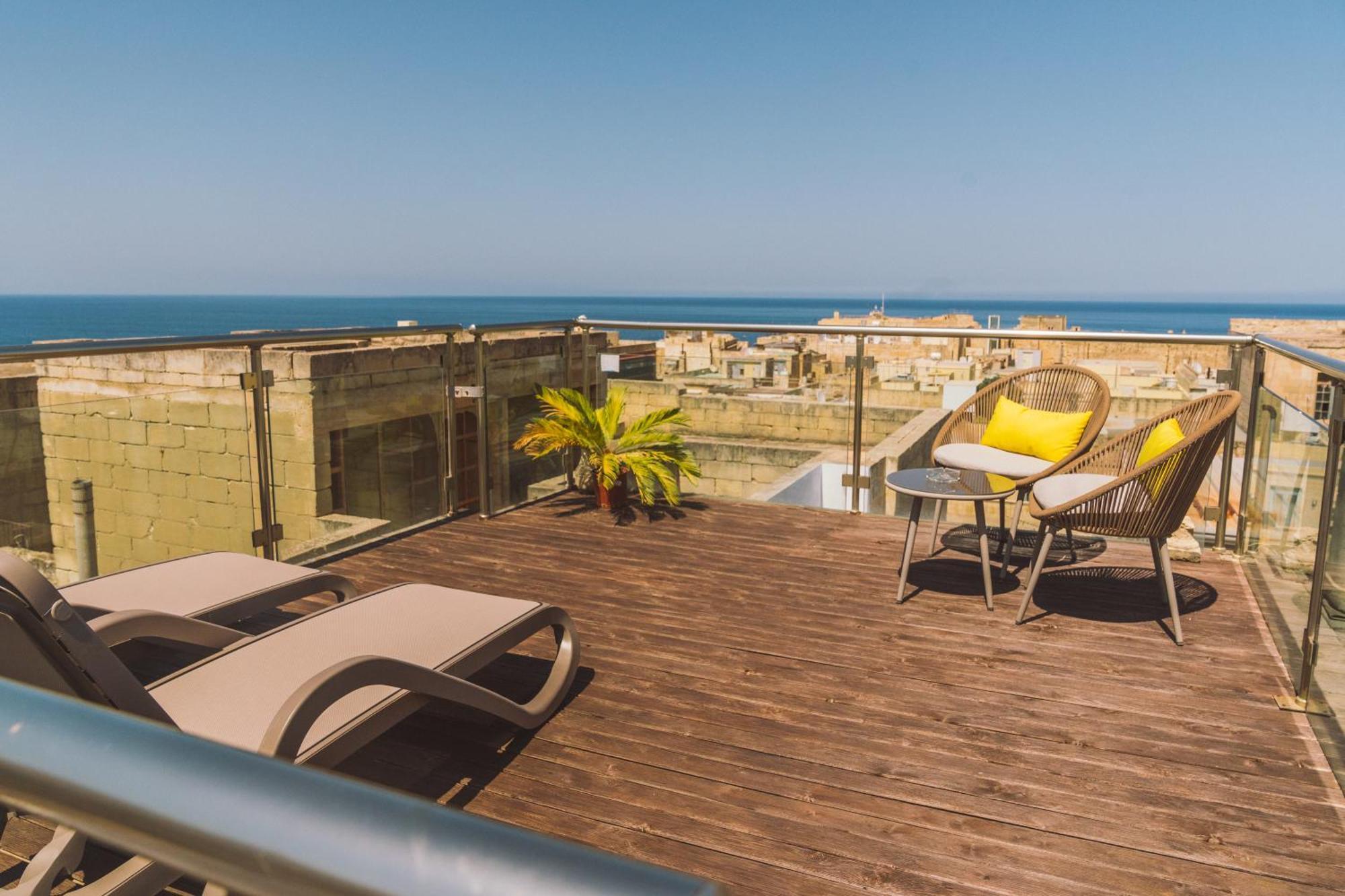 Vallettastay Skyline Sea View Studio المظهر الخارجي الصورة
